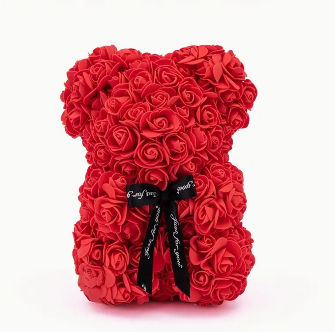 Rose bear 25 cm