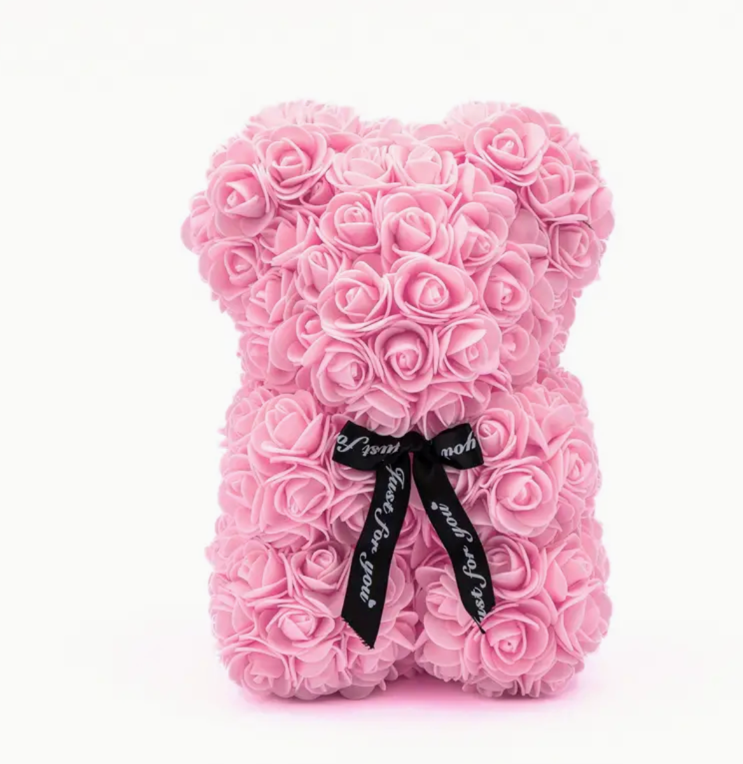 Rose bear 25 cm